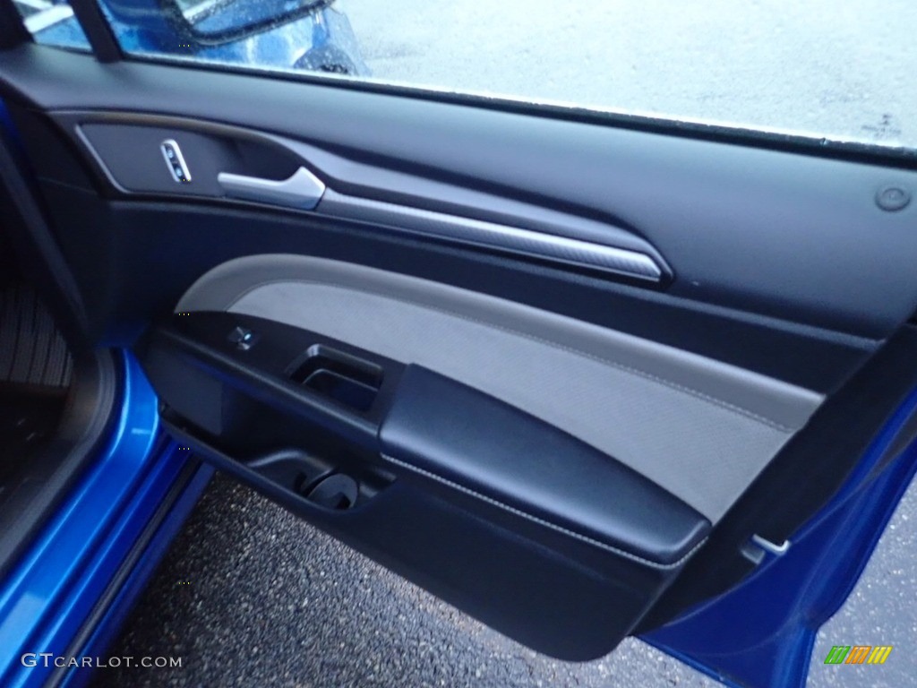 2017 Fusion Sport AWD - Lightning Blue / Dark Earth Grey photo #13