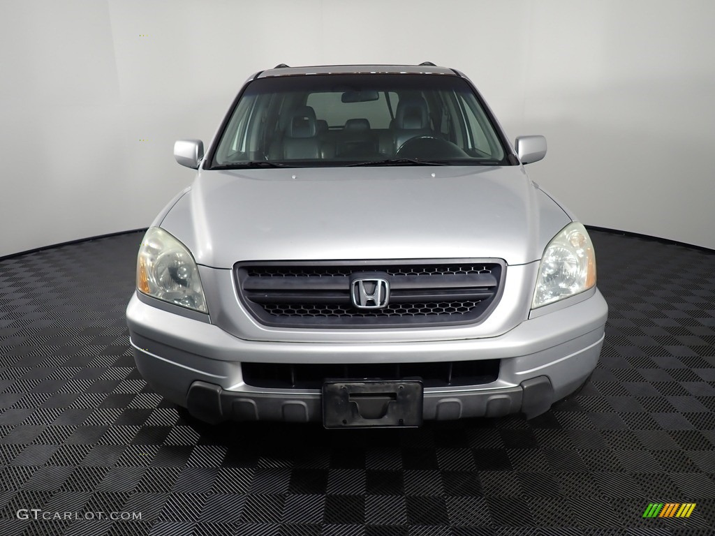 2005 Pilot EX-L 4WD - Billet Silver Metallic / Gray photo #5