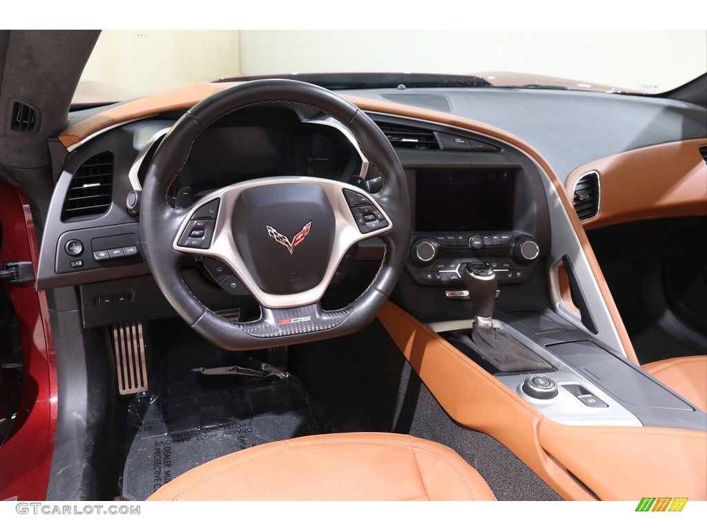 2016 Chevrolet Corvette Z06 Convertible Kalahari Dashboard Photo #140291302