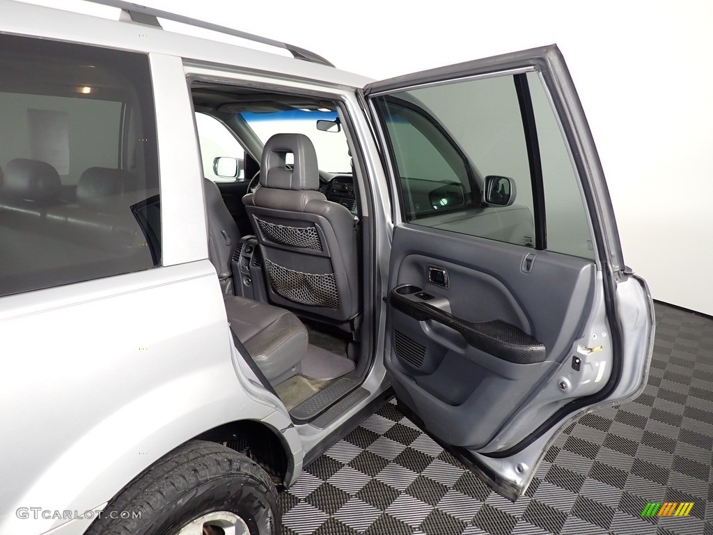 2005 Pilot EX-L 4WD - Billet Silver Metallic / Gray photo #16