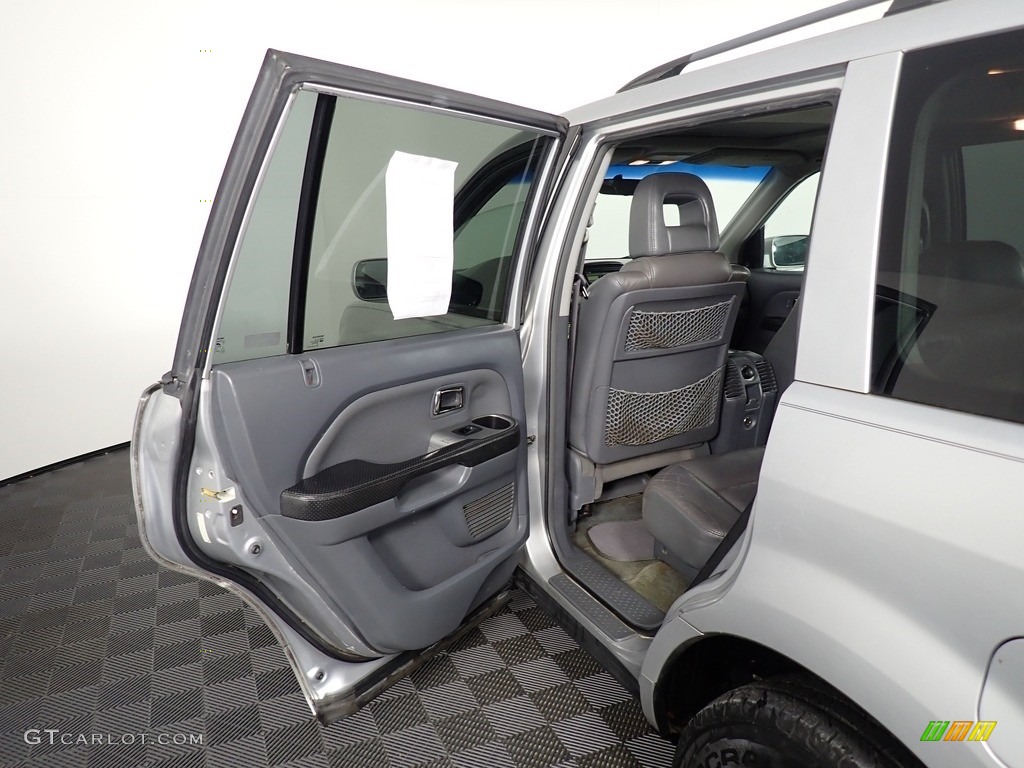 2005 Pilot EX-L 4WD - Billet Silver Metallic / Gray photo #18