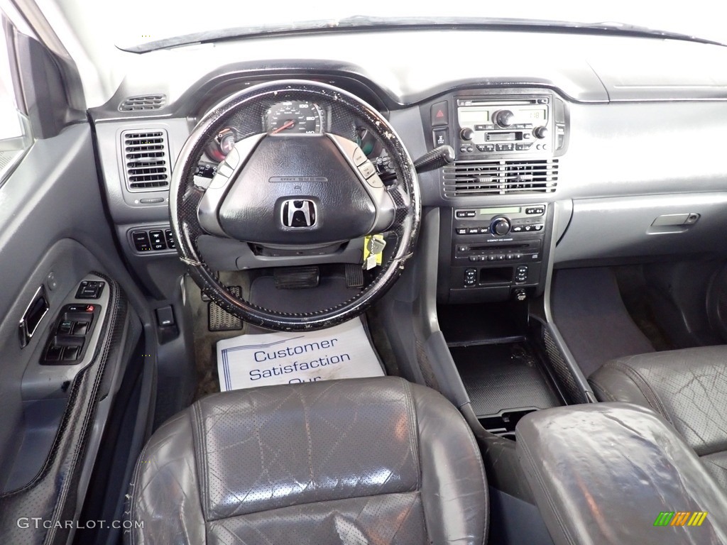 2005 Pilot EX-L 4WD - Billet Silver Metallic / Gray photo #23