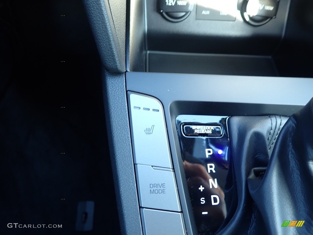 2020 Elantra Value Edition - Quartz White Pearl / Black photo #14