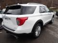 2021 Star White Metallic Tri-Coat Ford Explorer Limited 4WD  photo #2