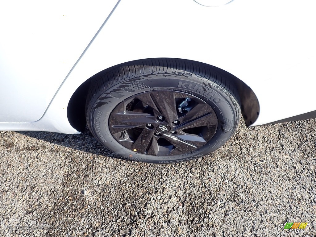 2021 Elantra SEL - Quartz White / Medium Gray photo #7