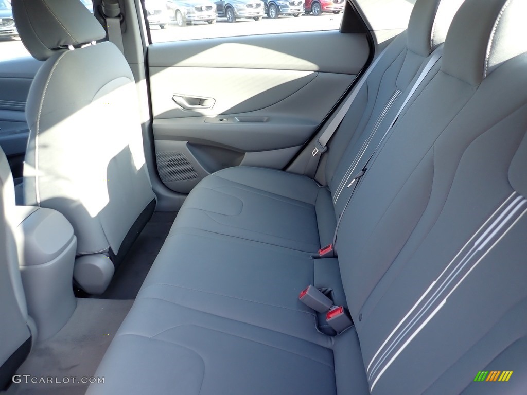 2021 Elantra SEL - Quartz White / Medium Gray photo #8