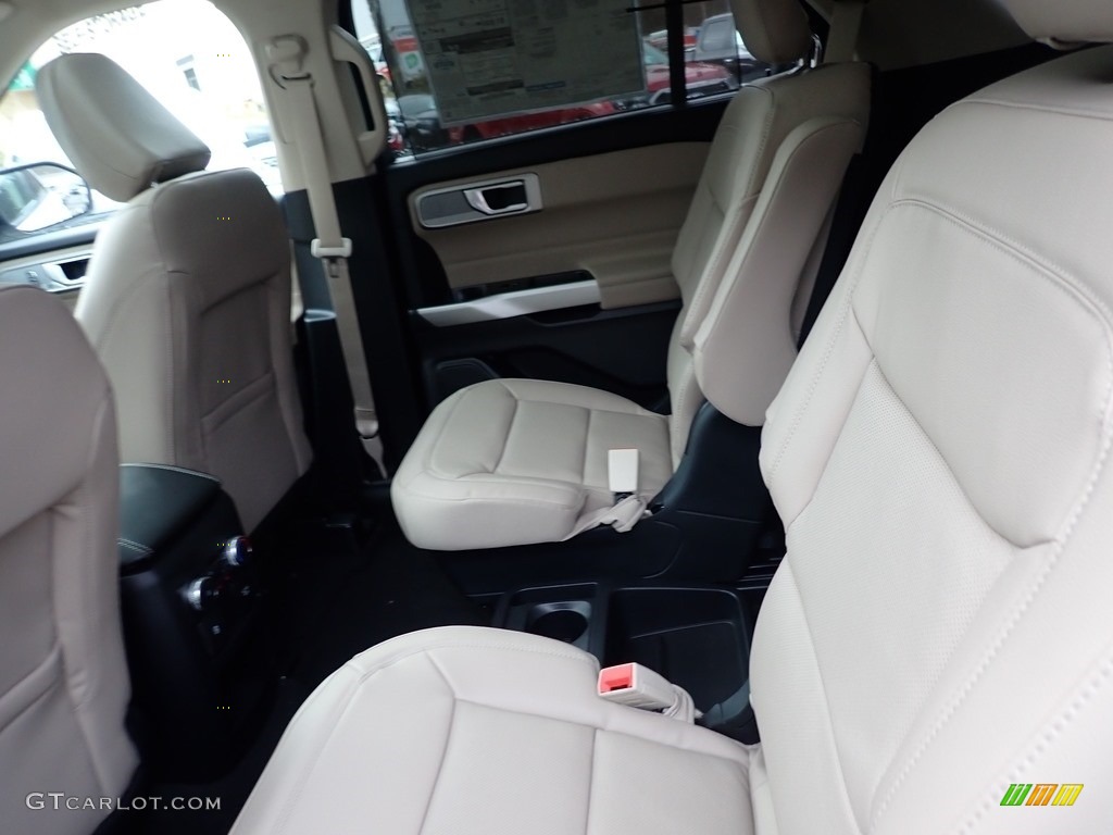 2021 Explorer Hybrid Limited 4WD - Oxford White / Sandstone photo #8