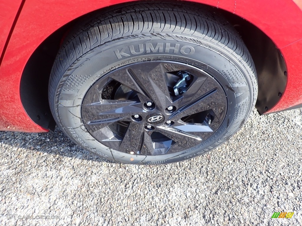 2021 Elantra SEL - Calypso Red / Medium Gray photo #7