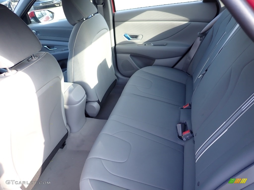 2021 Elantra SEL - Calypso Red / Medium Gray photo #8