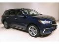 Fathom Blue Pearl 2017 Acura MDX Technology SH-AWD