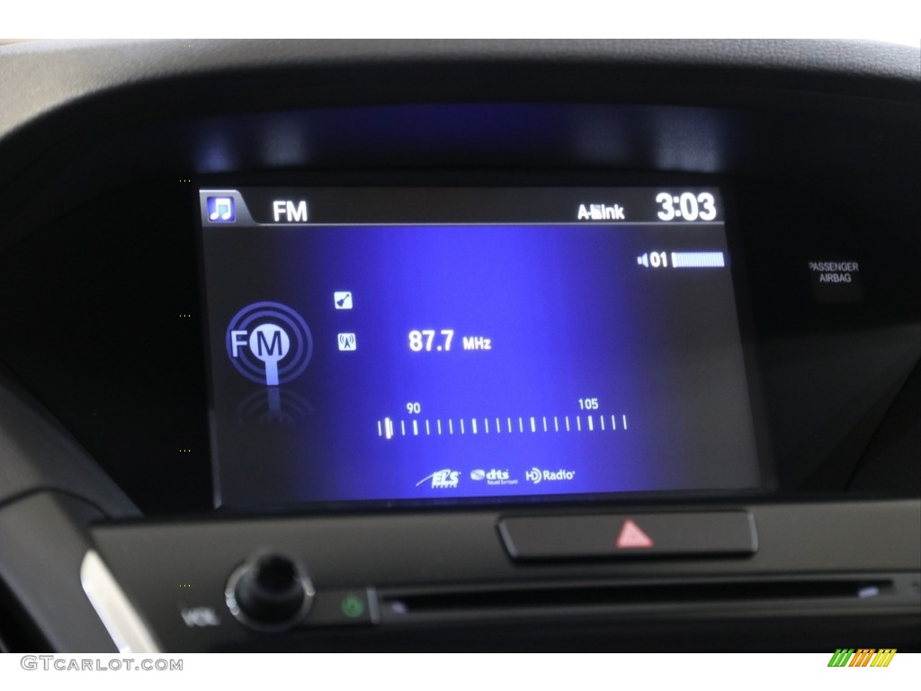 2017 MDX Technology SH-AWD - Fathom Blue Pearl / Graystone photo #10