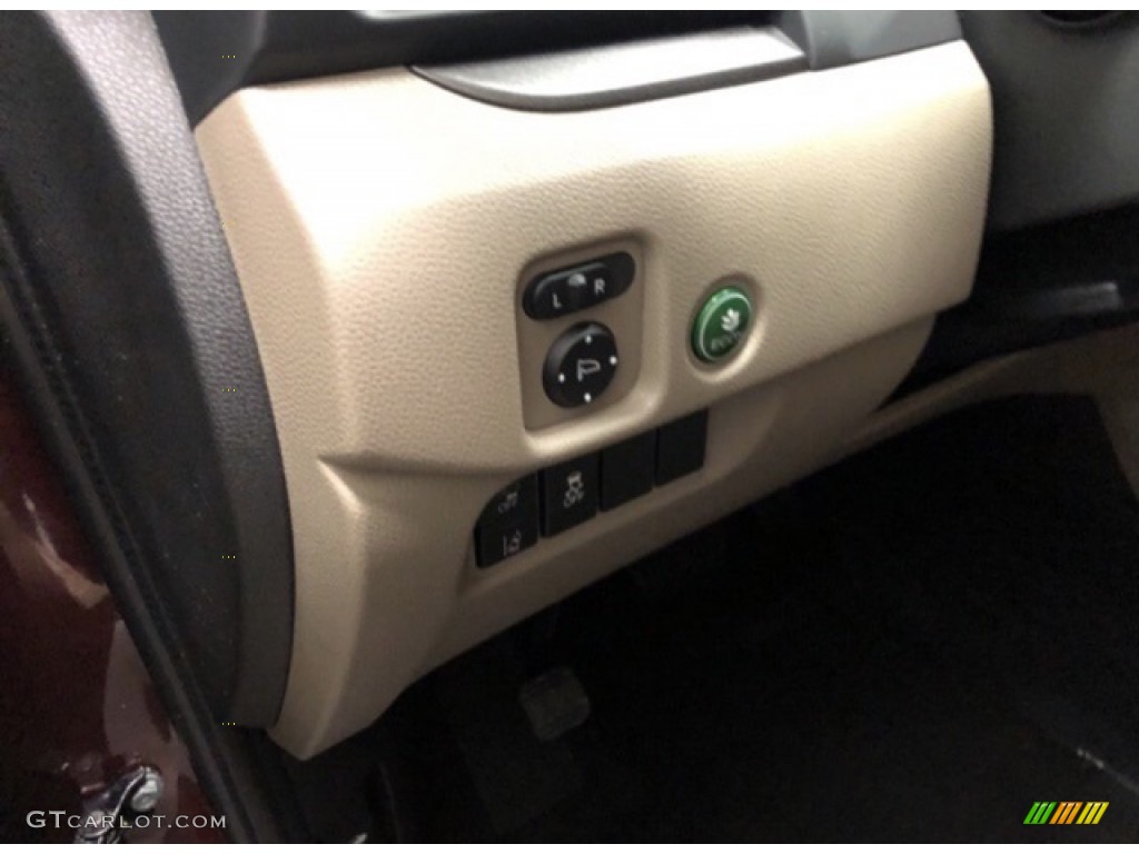 2021 Pilot EX AWD - Deep Scarlet Pearl / Beige photo #9