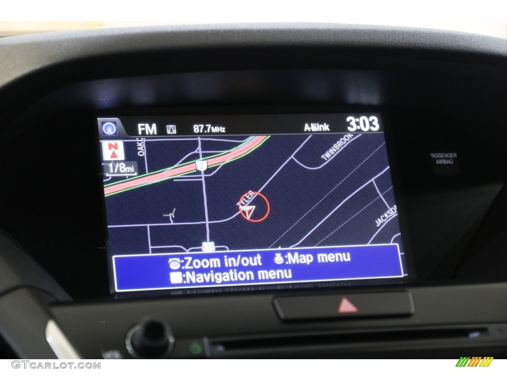 2017 MDX Technology SH-AWD - Fathom Blue Pearl / Graystone photo #12