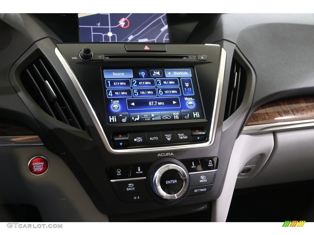 2017 MDX Technology SH-AWD - Fathom Blue Pearl / Graystone photo #14