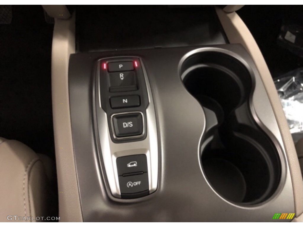 2021 Pilot EX AWD - Deep Scarlet Pearl / Beige photo #14