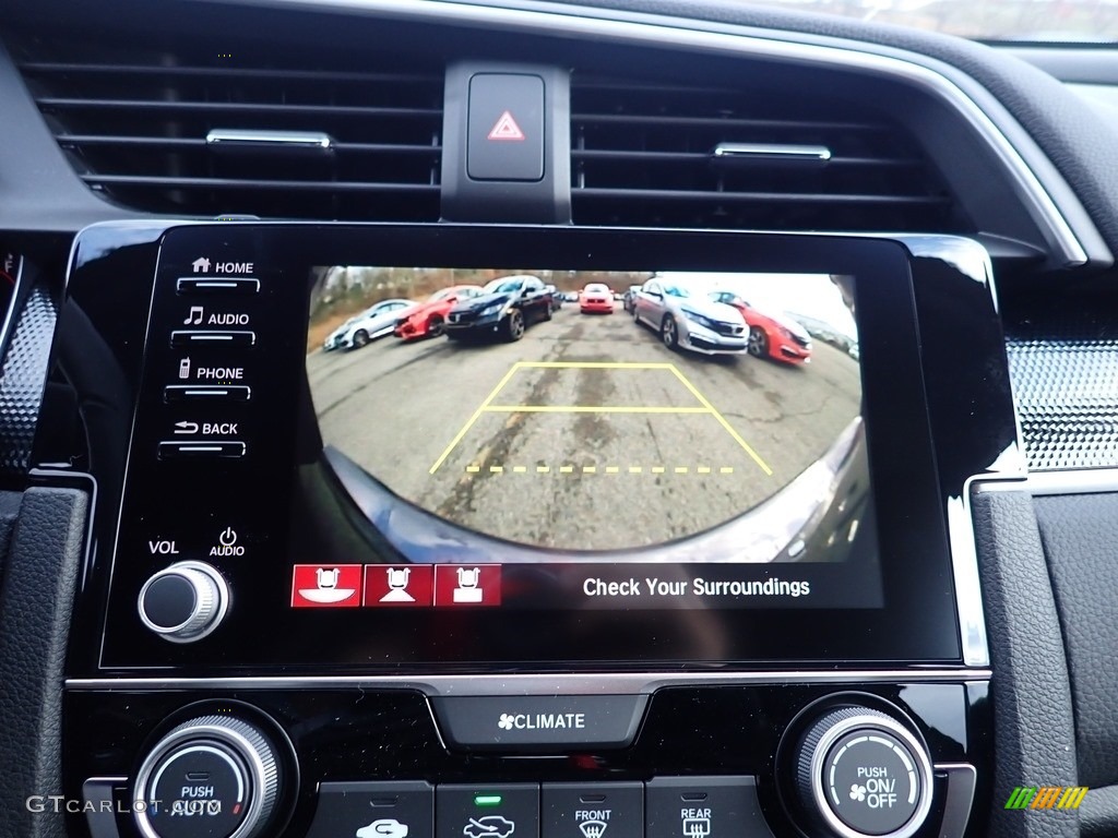 2021 Civic Sport Sedan - Modern Steel Metallic / Black photo #12