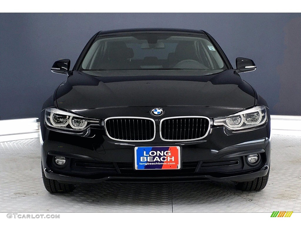 2018 3 Series 320i Sedan - Jet Black / Black photo #2