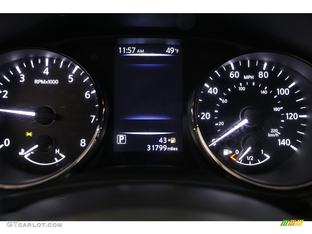 2017 Nissan Rogue Sport S Gauges Photo #140295988
