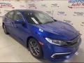 2021 Aegean Blue Metallic Honda Civic Sport Sedan  photo #2