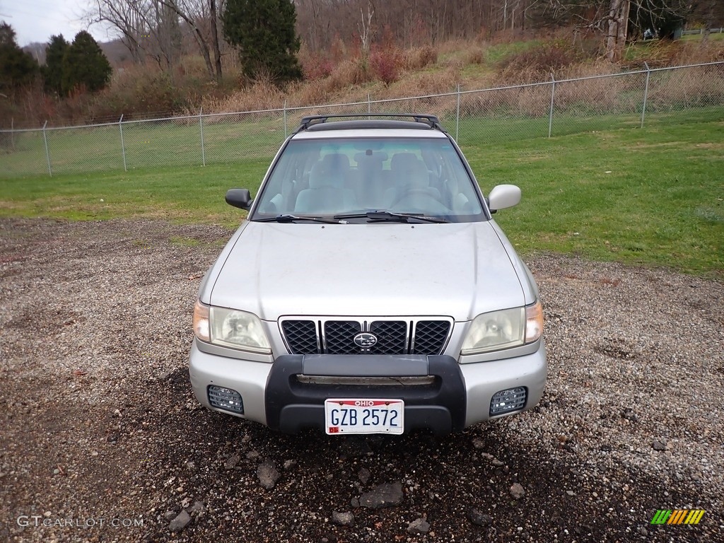 2001 Forester 2.5 S - Silverthorn Metallic / Gray photo #14