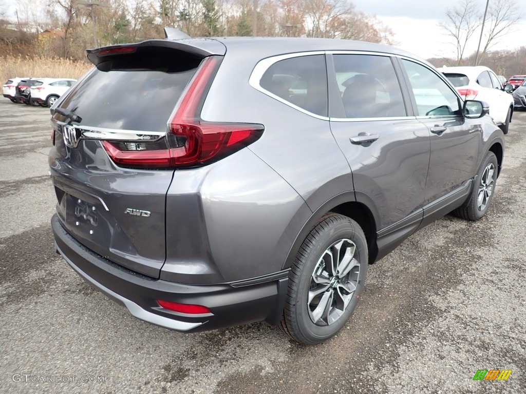 2021 CR-V EX-L AWD - Modern Steel Metallic / Gray photo #5