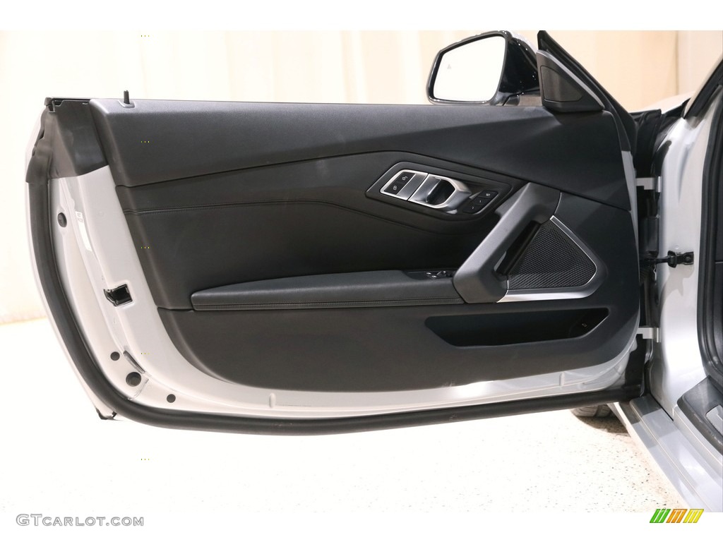 2020 BMW Z4 sDrive30i Black Door Panel Photo #140297452