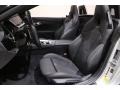 2020 BMW Z4 Black Interior Front Seat Photo
