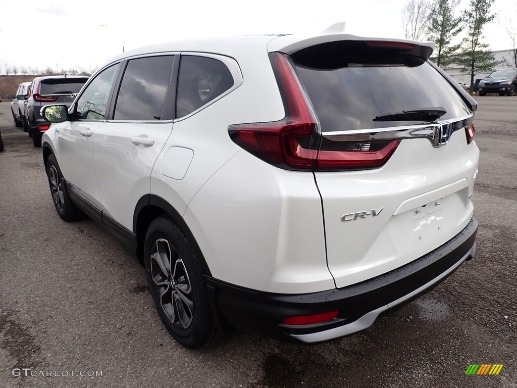 2021 CR-V EX-L AWD Hybrid - Platinum White Pearl / Ivory photo #3