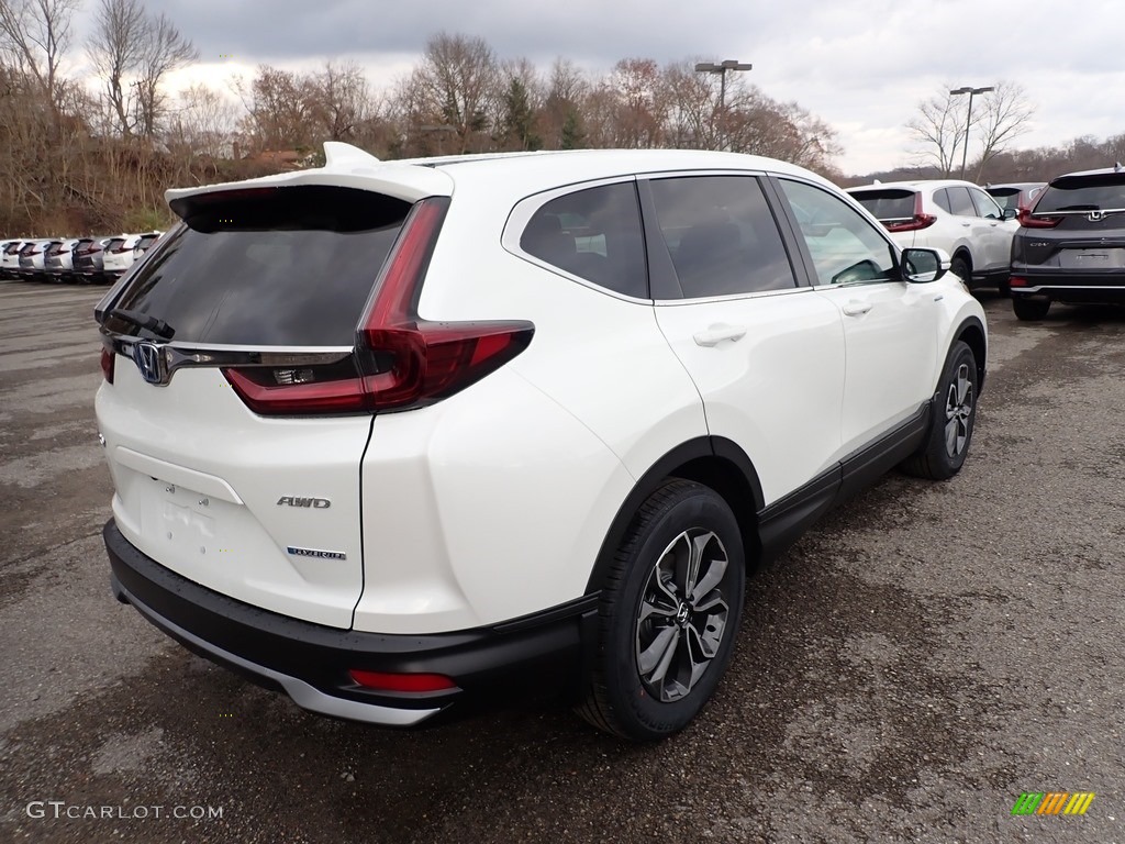 2021 CR-V EX-L AWD Hybrid - Platinum White Pearl / Ivory photo #5