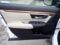 Ivory 2021 Honda CR-V EX-L AWD Hybrid Door Panel