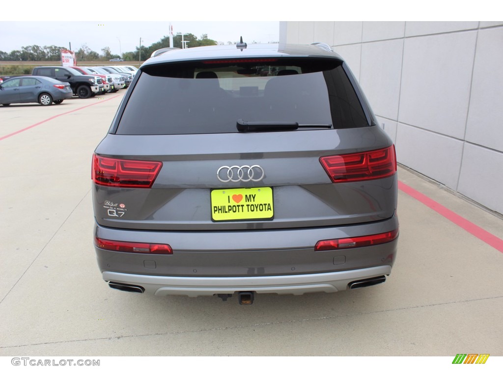 2019 Q7 55 Premium Plus quattro - Samurai Gray Metallic / Black photo #7