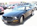 2008 Black Ford Mustang V6 Deluxe Convertible  photo #11