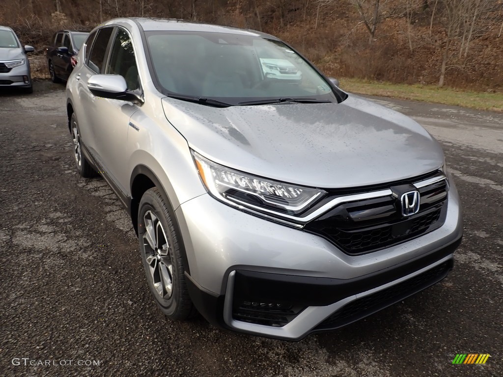 2021 CR-V EX-L AWD Hybrid - Lunar Silver Metallic / Gray photo #6