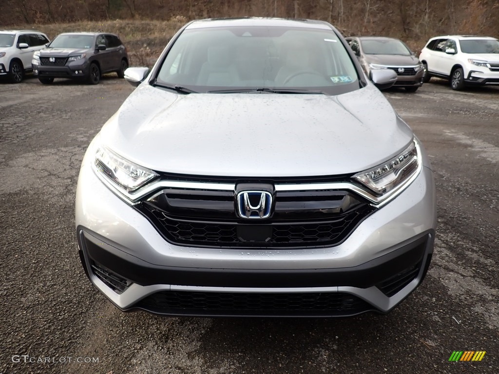 2021 CR-V EX-L AWD Hybrid - Lunar Silver Metallic / Gray photo #7