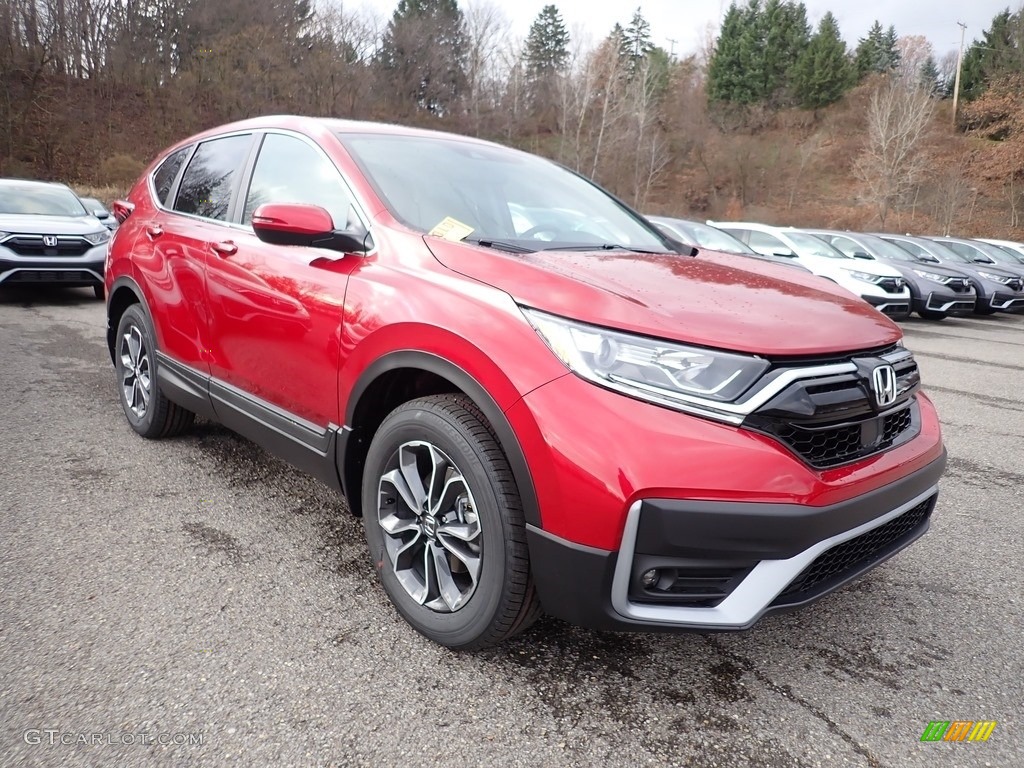 Radiant Red Metallic 2021 Honda CR-V EX-L AWD Exterior Photo #140298523