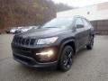 Diamond Black Crystal Pearl 2021 Jeep Compass Latitude 4x4