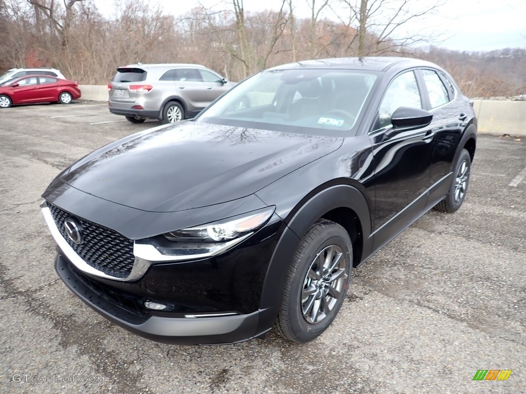 Jet Black Mica 2021 Mazda CX-30 AWD Exterior Photo #140299558