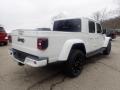 2021 Bright White Jeep Gladiator Overland 4x4  photo #5