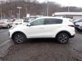 2021 Clear White Kia Sportage LX AWD  photo #6