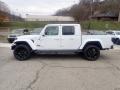 2021 Bright White Jeep Gladiator Overland 4x4  photo #6