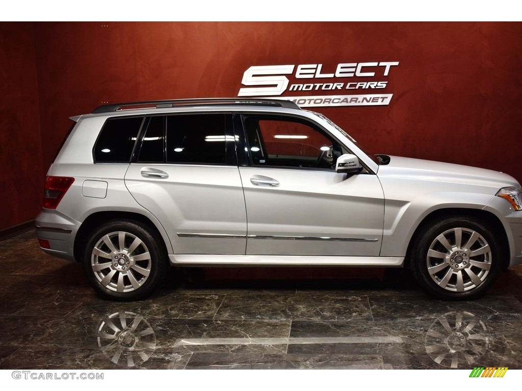 2011 GLK 350 4Matic - Iridium Silver Metallic / Black photo #4
