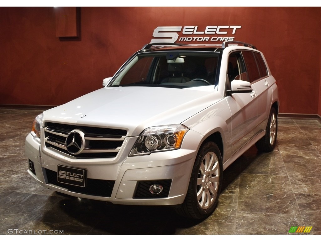 2011 GLK 350 4Matic - Iridium Silver Metallic / Black photo #6