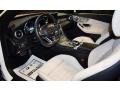 Porcelain/Black Prime Interior Photo for 2018 Mercedes-Benz C #140300968