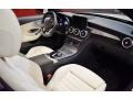 Porcelain/Black 2018 Mercedes-Benz C 300 Cabriolet Interior Color