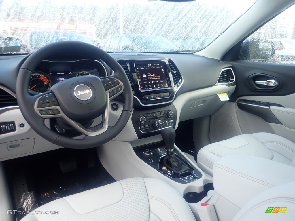 Ski Gray/Black Interior 2021 Jeep Cherokee Limited 4x4 Photo #140302321