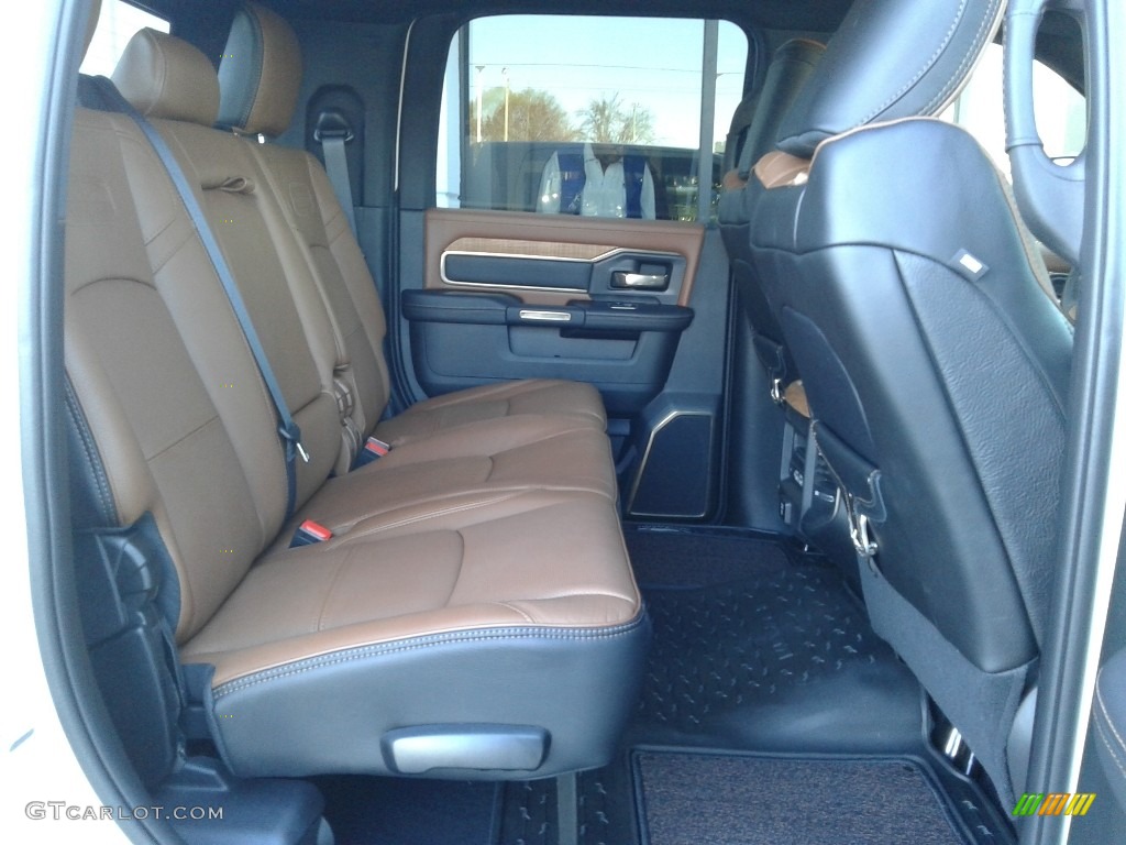 2020 Ram 2500 Laramie Longhorn Mega Cab 4x4 Rear Seat Photo #140303359