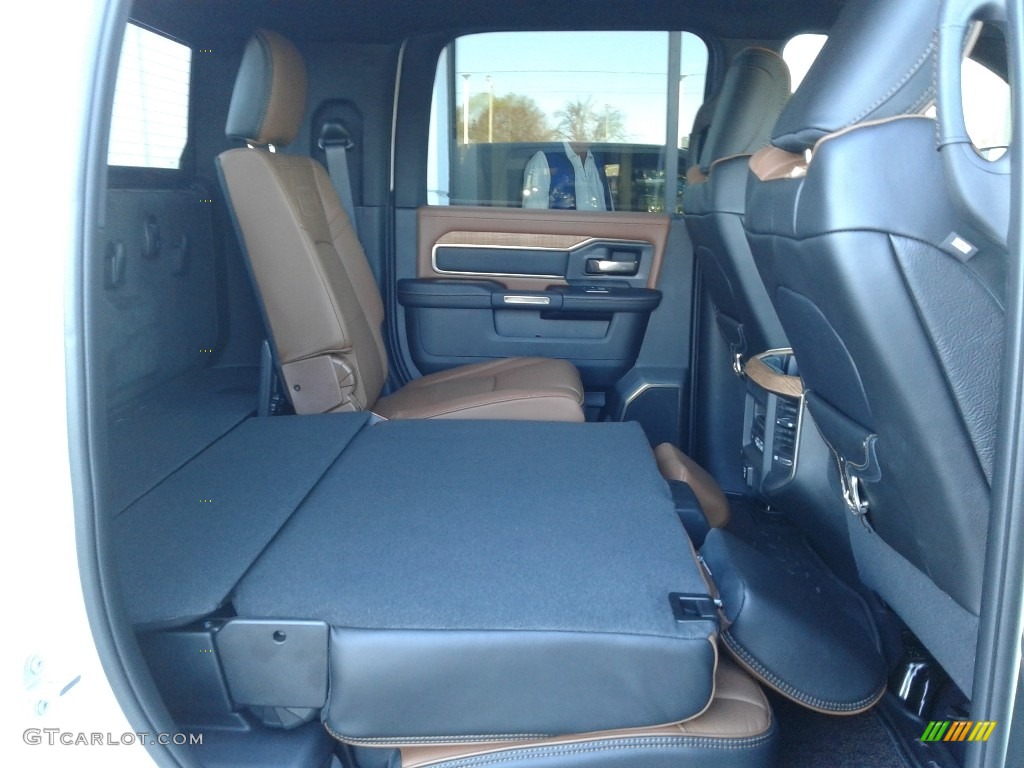 2020 Ram 2500 Laramie Longhorn Mega Cab 4x4 Rear Seat Photo #140303374