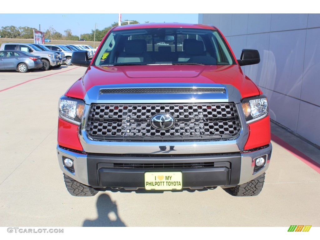 2021 Tundra SR5 Double Cab 4x4 - Barcelona Red Metallic / Graphite photo #3