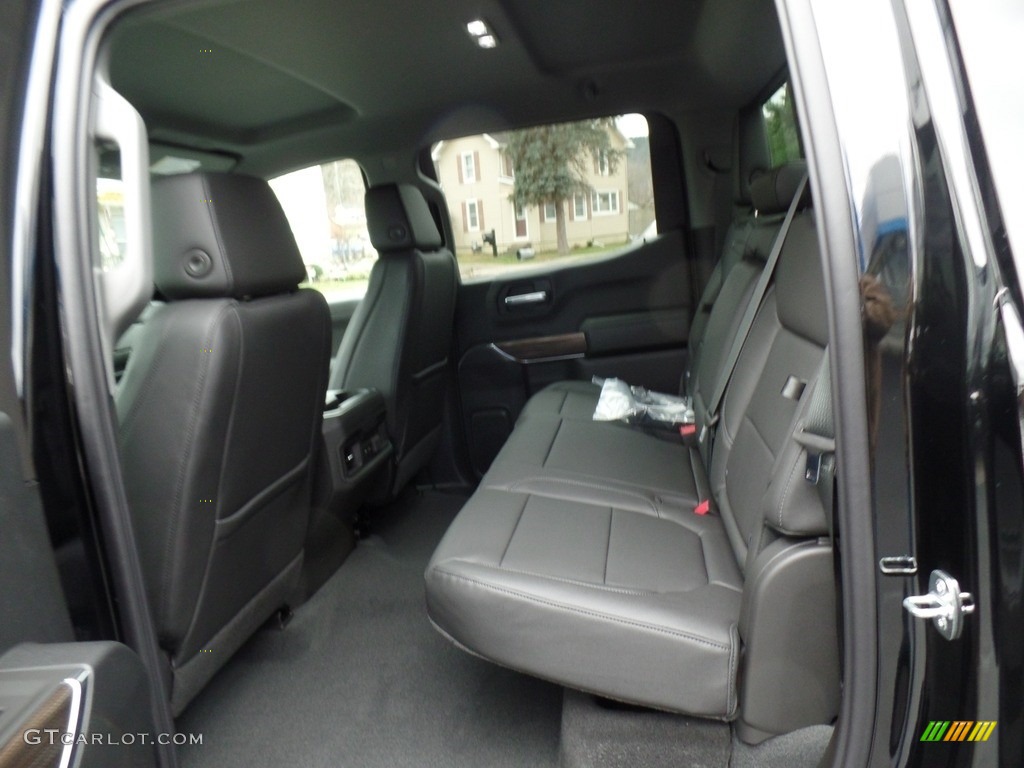 Jet Black Interior 2021 Chevrolet Silverado 1500 LT Trail Boss Crew Cab 4x4 Photo #140303650