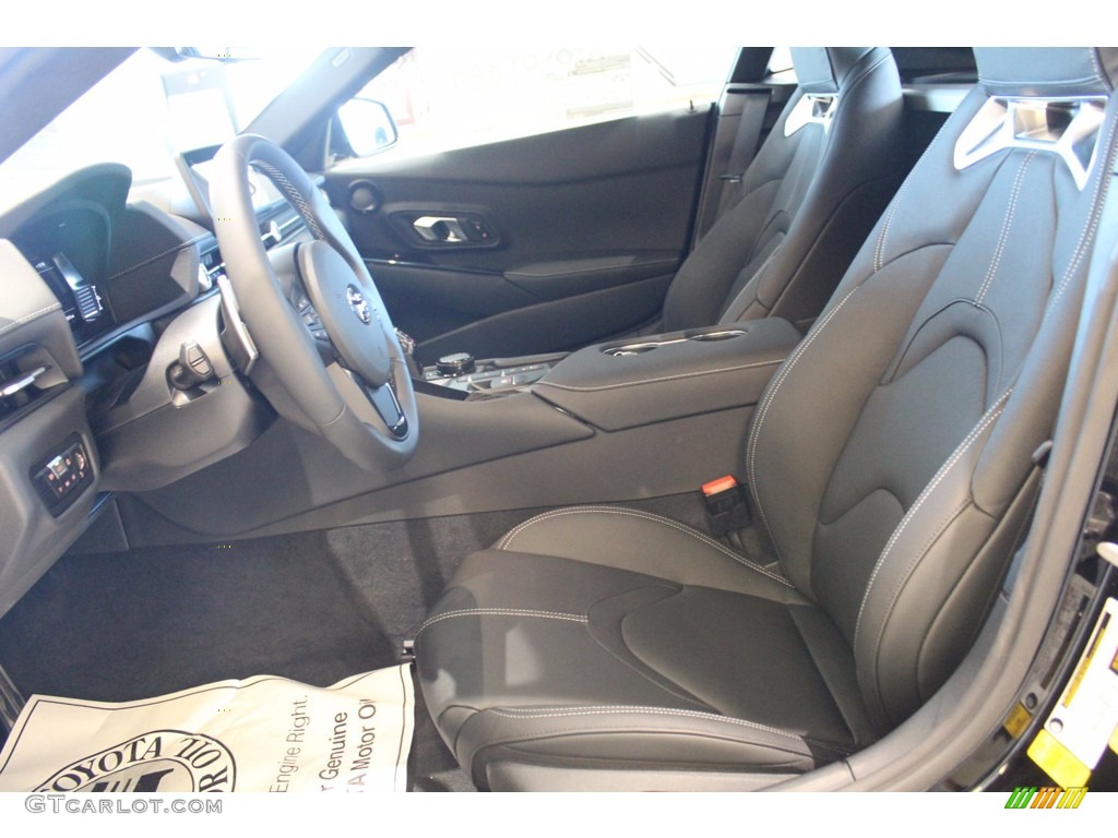 Black Interior 2021 Toyota GR Supra 3.0 Premium Photo #140304241